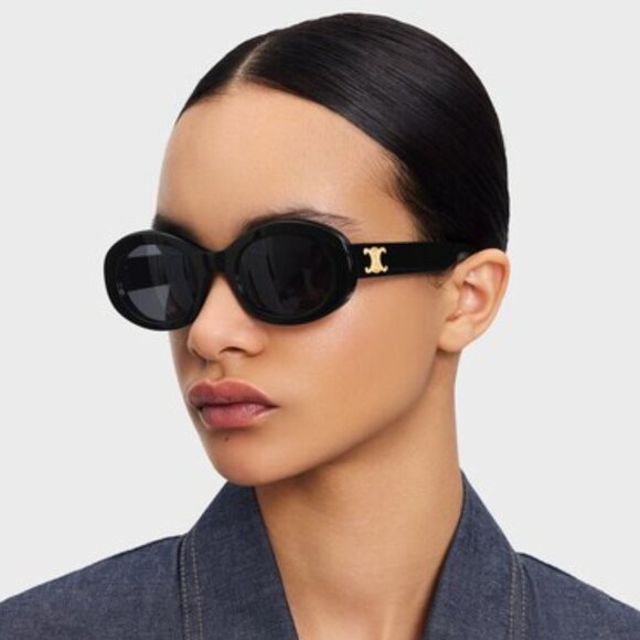 NEW CELINE Triomphe 01 sunglasses CL40194U 01A - Picture 2 of 6